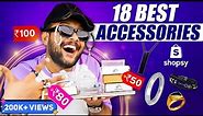 18 Best Men Accessories/Rings/Chains/Bracelets Shopsy/Flipkart🔥Men Jewellery Haul 2023 | ONE CHANCE