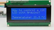 How to use IIC I2C 2004 204 20 x 4 Character LCD with Arduino