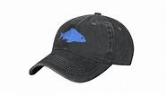 Wisedeal Boys' Blue Fish Hat Adjustable Vintage Baseball Cap
