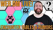 Encounter Tables & Rumors | Web DM | TTRPG | D&D