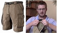 Duluth Trading Co. Khaki Cargo Shorts Review