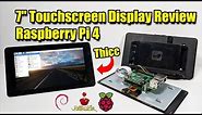 Official Raspberry Pi 4 7" Touchscreen Display Review - Is it Any Good?