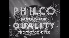 PHILCO BRAND REFRIGERATOR PROMOTIONAL FILM "QUALITY THE WORLD OVER" 1950s APPLIANCES 65374