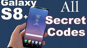 Samsung Galaxy S8 & S8+ All Secret Codes & Hidden Menus