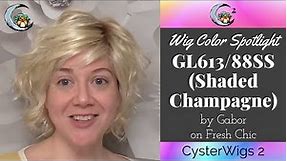 CysterWigs Color Spotlight: GL613/88SS (Shaded Champagne) by Gabor (on Fresh Chic)