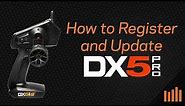 How to Register and Update Raceware on DX5 Pro and DX5R