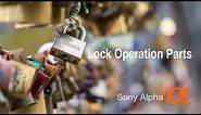 Lock Operation Parts - Sony Alpha Custom Setting