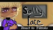 Sally face react to their funny tiktoks||cringe|| Gacha club Sally Face | 2/?
