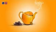 Photoshop Creative art Orange kettles manipulation | Speed Art | by Ju Joy Design Bangla