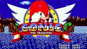 Knuckles the Echidna in Sonic the Hedgehog (Genesis) - Longplay [60 FPS]