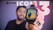 Noise Icon 3 Bluetooth Calling Smartwatch Unboxing and Review after 3 Days Usage