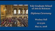 Yale Graduate School of Arts and Sciences Commencement 2018