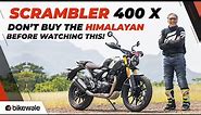 Triumph Scrambler 400 X Review | Here's How the Scrambler 400 is Better Than RE Himalayan | BikeWale