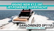 Brand new €12.5 million jet powered superyacht | Sanlorenzo SP110 yacht tour | Motor Boat & Yachting