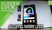 Lock and Unlock ALCATEL Shine Lite Using Fingerprint Sensor