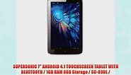 SUPERSONIC 7 ANDROID 4.1 TOUCHSCREEN TABLET WITH BLUETOOTH / 1GB RAM 8GB Storage / SC-89BL - video Dailymotion