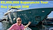 €2,450,000 Superyacht Tour : Guy Couach 35M