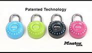 Master Lock 1590D Combination Padlocks | Instructional