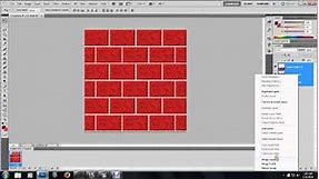 Red Brick Texture Tutorial