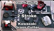 How to overhaul Kawasaki Grass cutter/CG411