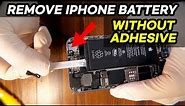 How to remove iPhone battery if adhesive breaks (Remove iPhone battery without damaging)