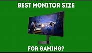 What Is the Best Monitor Size for Gaming? [Simple Guide]