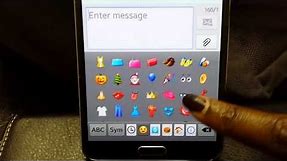 Emoji/Emoticons on Samsung GALAXY Phones