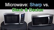 Sharp vs. Black & Decker Microwave - SMC1452CH - EM031MGG-X1