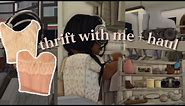 thrift with me + haul 🎀 | roblox bloxburg roleplay
