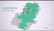 FTTH Gauteng Coverage map
