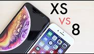 iPHONE XS Vs iPHONE 8! Should You Upgrade! (Impressions)