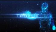 Intro Iron man holograma - Plantilla editable After Effects (HD)