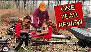Harbor Freight Predator 20 Ton 212cc Log Splitter Review: In depth review after one year of use