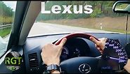 Lexus GS 300 TOP SPEED ON LIMITLESS GERMAN AUTOBAHN