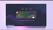 Aesthetic RGB Keyboard Theme | Give a Colorful Look To your Windows