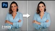 1-Minute Photoshop | Tip To Lighten Skin Tone in Photoshop