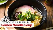 How to Make Somen Noodle Soup (Recipe) にゅうめんの作り方 (レシピ)