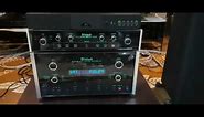 McIntosh MHT200 Audio Video System Controller paired Sonusfaber speakers