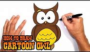 How to Draw a Owl | Drawing Lesson for Kids