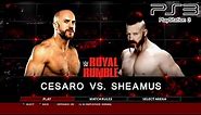 WWE 2K16 PS3 - Cesaro VS Sheamus - KO Match [2K][mClassic]