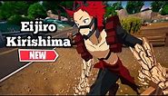 *NEW* Eijiro Kirishima Skin Gameplay - Fortnite X MHA Part 2 - My Hero Academia Set