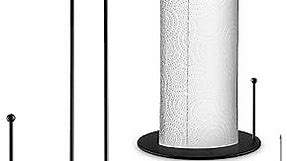 Paper Towel Holder Stand, Black Paper Towel Holders Countertop for Kitchen