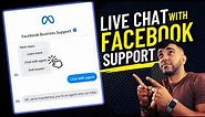 How To Contact Facebook Support & Live Chat