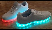 LED Light up Shoes SAGUARO(TM) 8 Colors LED Light-Up sneakers