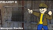 Fallout 4: Armory: How to Make Weapon Racks (PS4) (Xbox) (PC)