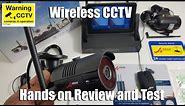 ANRAN 1080P Wireless CCTV, NVR with 7 inch screen builtin System Unboxing, Review and Test