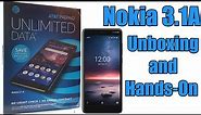 Nokia 3.1A Unboxing and Complete Walkthrough