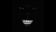 Black man smiles laughing in dark ⚠️WARNING⚠️