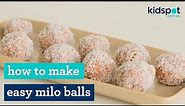 No-bake Milo balls | Easy kids recipes | Kidspot