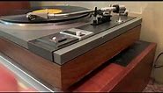Pioneer Turntable PL-115D Automatic Return with Stanton Cartridge